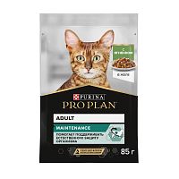 Влажный корм PRO PLAN® MAINTENANCE для взрослых кошек, с ягненком в желе, 85 г x 26 шт.