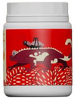 Полнорационная кормовая смесь для гекконов со вкусом клубники и сверчками