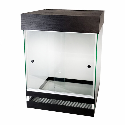 Террариум вертикальный для хамелеона черный 60 л фото 2