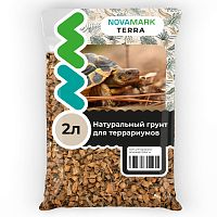Грунт для террариума NOVAMARK TERRA Coco Bedding Кокосовый субстрат, 2л