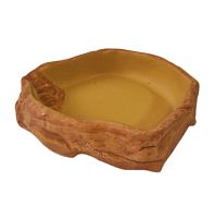 Поилка для рептилий в виде камня (A-04)/ Reptile stairs water feeder (A-04)