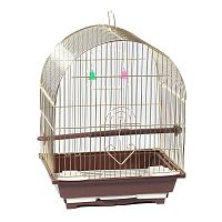Клетка для птиц А100G золотая, 30*23*39 см.