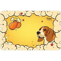 Коврик под миску «Собачка", 430*280мм