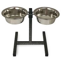 Комплект стойки с мисками 2*0,20л арт. 9030