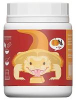 Полнорационный корм для рептилий со вкусом тыквы и сверчками 