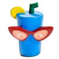 Игрушка MINI DOGS для собак мелких пород из винила "Коктейль", 85мм