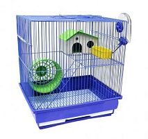 425  Клетка для хомяка, 35*28*37 см., 2-ух этажная