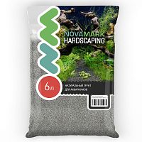 Грунт для аквариума NOVAMARK HARDSCAPING Бело-серый песок 0,1-0,8 мм (River Salt&Pepper), 6л