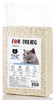 Наполнитель For Friends Tofu Natural комкующийся без запаха, 6 л.