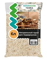 Грунт для террариума NOVAMARK TERRA Snakes Bedding Древесный субстрат для змей, 6л