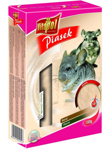 Песок Vitapol Piasek для шиншилл, 1,5 кг.