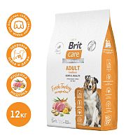 Сухой корм для здоровья зубов взрослых собак средних пород с индейкой Dog Adult M Dental Health, 12 кг