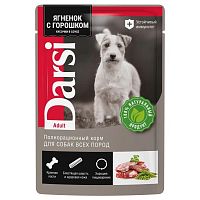 Паучи для собак всех пород с ягненком с зеленым горошком All Breeds, 85 г