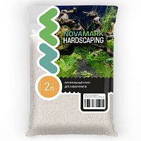 Грунт для аквариума NOVAMARK HARDSCAPING Светлый песок 0,1-0,6 мм (River Light), 2л