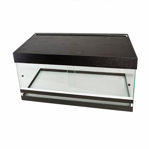 Террариум для рептилий Тропик черный 100 л фото 2